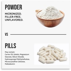 Creatine Monohydrate Powder, Micronized, Unflavored Creatine for Men & Women,…
