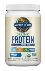 Garden of Life Organic Protein Powder Vanilla 19.05 oz – 12/27