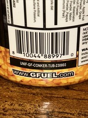G FUEL Conker’s Bad Fur Day: Mighty Poo Energy Formula (40 Servings) Exp 2028