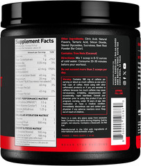 Kaged Sport Pre Workout Fruit Punch 20 Servings 188mg Caffeine Energy Boost