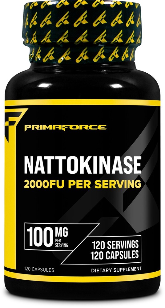 Primaforce Nattokinase (100mg) 2000 FU Per Serving, 120 Capsules