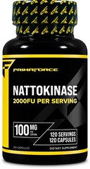 Primaforce Nattokinase (100mg) 2000 FU Per Serving, 120 Capsules