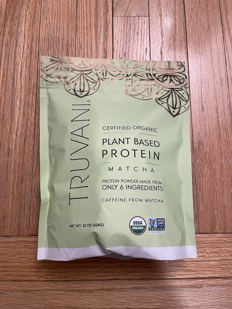 Truvani Matcha Plant Based Protein Powder (20 Servings) NEW