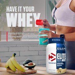 Dymatize Elite 100% Whey Protein Powder, 2 Pound (Pack of 1), Gourmet Vanilla