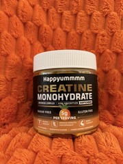 Happyummmm Creatine Monohydrate Softchews 60 Softchews, pineapple , Exp. 03/2027