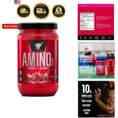 Amino X Muscle Recovery & Endurance Powder, BCAAs, 10 Grams of Amino Acids, K…