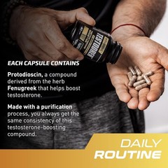 PrimeGENIX Testodren, Natural Testosterone Booster, Muscle Builder