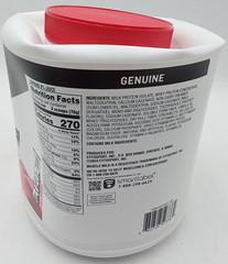 Genuine Protein Powder Strawberry ‘n Crème 4.94 lbs lb BB 8/27