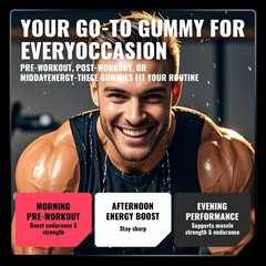 Creatine Monohydrate Gummies, NSF Certified, 5g Dose for Men & Women to Suppo…