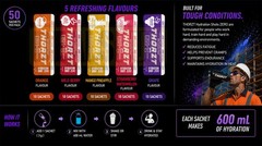 THORZT SSSFZERO – 50 x 3gm Sachets Sugar Free Solo Shots 5 Flavours Mixed Pack