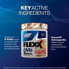 GAT SPORT Flexx EAAs + Hydration, Advanced Essential Assorted Flavor Names