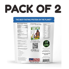 Jay Robb Egg White Protein Vanilla 80 oz PACK OF 2