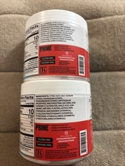 2 Pack PRIME Rapid Rehydration Electrolyte Drink Mix, Ocean Cherry (9.9 oz X 2)