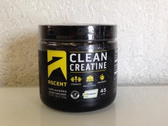 Ascent Clean Creatine Monohydrate 7.94 oz – 45 Servings Exp. 4/2026