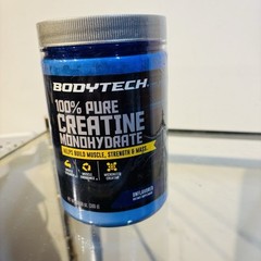 BodyTech 100% Pure Creatine Monohydrate Powder – 10.58oz -Unflavored NEW 12/2025