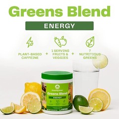 Amazing Grass, Greens Blend Energy, Powder, 14.8 oz, 60 Servings