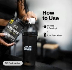 Creatine Monohydrate Powder Platinum Pure Micronized Muscle Recovery + Builder