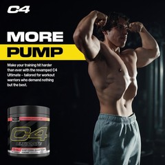 C4 Ultimate Pre Workout 11.5 Ounce (Pack of 1), 20 Servings 1)