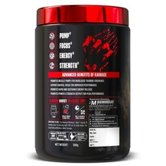 Bigmuscles Nutrition Karnage Pre workout Supplement (60 Servings) Dope Free,300g