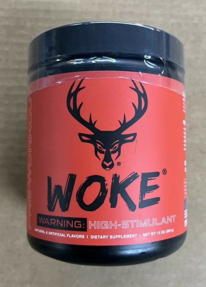 Bucked Up – Woke – HIGH STIM Pre Workout – Best Tasting – Strawberry Kiwi
