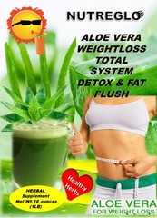 Nutreglo aloe Vera rapid weight loss( Total System Detox & Fat Flush