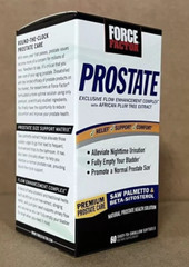 Force Factor Prostate Support Beta-Sitosterol Saw Palmetto 60 Softgel Exp 1/28+