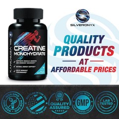Monohidrato De Creatina En 60 Capsulas 750mg Masa Muscular Para Mujeres Hombres