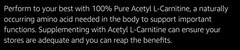 The Vitamin Shoppe ACETYL L-CARNINTINE 240 Capsules ( 240 Servings )BEST BY 5/25