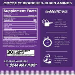 FINAFLEX BCAA Max Pump Intra Workout Supplement 30 Servings for Endurance Rec…