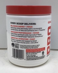 GNC PRO PRE-WORKOUT BLUE RASPBERRY 30 SERVINGS EXP 01/2027
