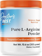 Pure L-Arginine Powder, & Gluten-Free, 10.6 oz for Enhanced Endurance