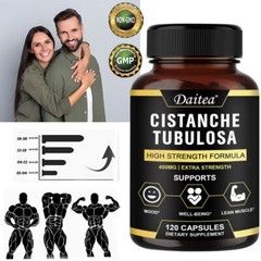Cistanche Tubulosa 400mg Extract Strength and Endurance Gluten-Free and Non-GMO