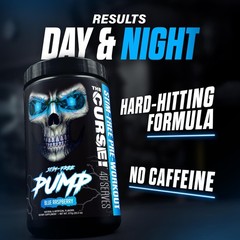 JNX Sports The Curse! Pump – Stim-Free Pre-Workout | Peach Mango 40 Serves
