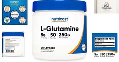 250g L-Glutamine Powder: Your Solution for Gut Health & Muscle Recovery