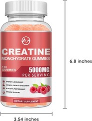 Creatine Monohydrate Gummies – Increase Strength and Build Muscle