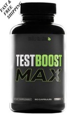 2 BOTTLES-TEST BOOST Max Sculptnation Build Muscle Men Fat Weight Loss -New