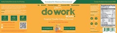 Perk Do Work BCAAs + Hydration Electrolytes Powder Tropical Vanilla Créme Flavor