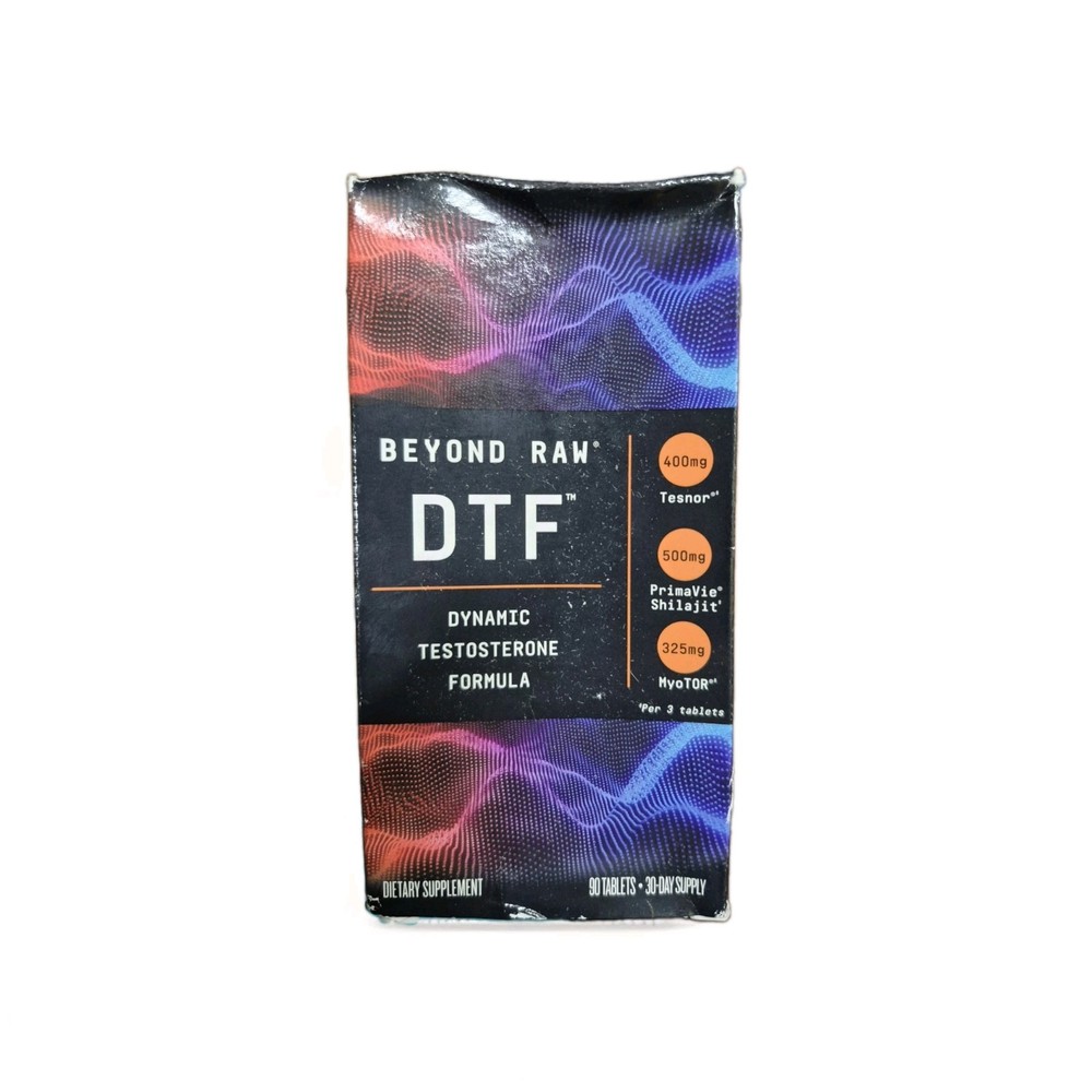 Beyond Raw DTF Dynamic Testostereone Formula Pair W/ Creatine LIT V2 90 Tablets