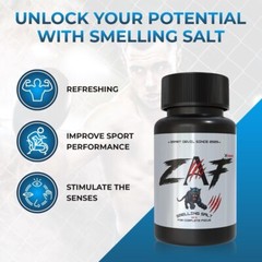 Zaf Xtreme Ammonia Smelling Salts for professional-Pre-activated & Ready To Use.