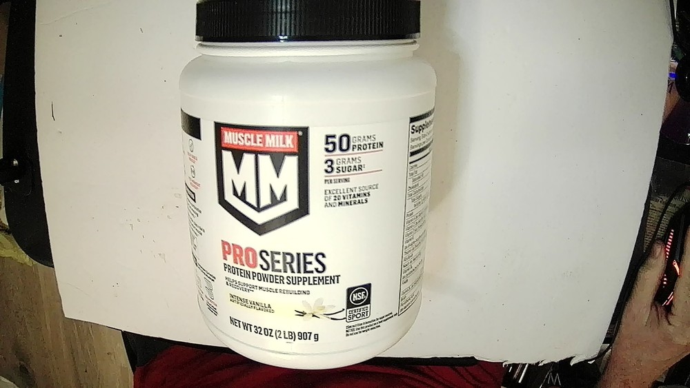 Muscle Milk MM Pro Series Protein Powder Intense Vanilla 50g Protein 32oz 907g