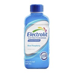 Electrolit, Electrolyte Beverage, Blue Raspberry, 21 Fl Oz Bottle (Pack of 12)