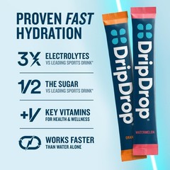 DripDrop Hydration Packets – Bold Variety Pack – Single Serve Electrolytes Powde