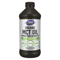 NOW FOODS MCT Oil Organic 16 fl oz