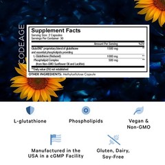 Liposomal Glutathione 1,000 MG – 60 Capsules (30 Servings)
