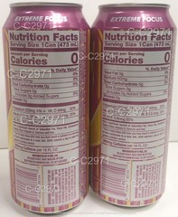 G FUEL HYPE Sauce Energy Drink Two 16 FL OZ Cans Zero Sugar – BRAND NEW UNOPENED