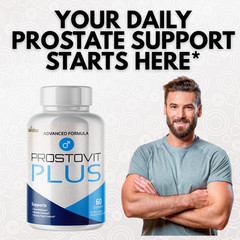 Prostovit Plus- Prostate Support- 3 Bottles- 180 Capsules