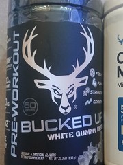 4 pc. BUCKED UP Nootropic Pre-Workout & Creatine Monohydrate Lot Woke AF Miami
