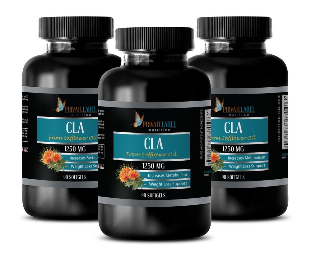 appetite suppressant – CLA 1250mg – bodybuilding supplements -3 Bot 270 Softgels