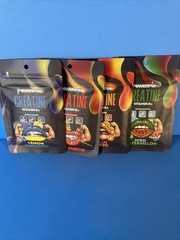 PowerPix Creatine Vitamin B12 Infused Toothpicks Pack of 4 flavors EXP 12/2026