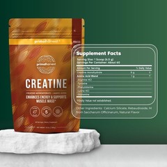 Primal Harvest Creatine Powder Supplement for Men and Women’s Fitness,…